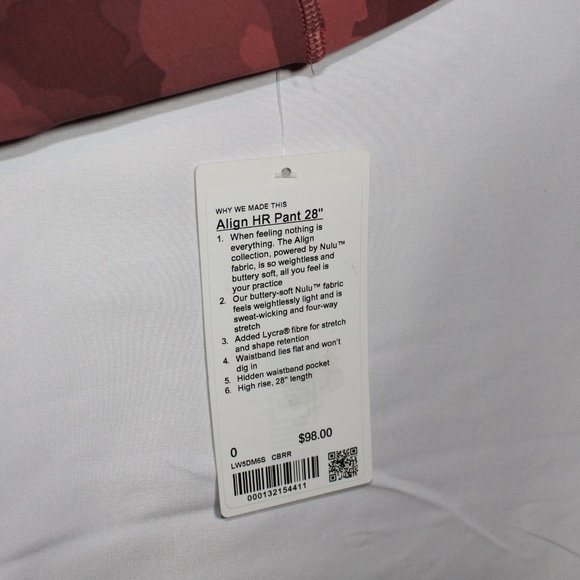 Lululemon Align High-Rise Pants 28" - Picture 7 of 7